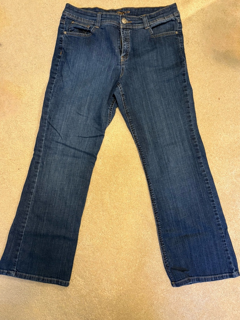 Y2K Classic Dark Blue Women's Bootcut Jeans